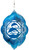 DOLPHIN Cloud Swirly Metal Wind Spinner