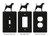 JACK RUSSELL Dog Metal Plate Cover Description