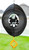 FULL DRESSED MOTORCYCLE Circle Swirly Metal Wind Spinner