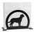 LABRADOR Dog Metal Letter Holder Napkin Holder