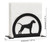 DALMATIAN Dog Metal Letter Holder Napkin Holder