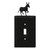 DONKEY MULE BURRO Metal Plate Cover