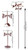 HORSE AND BUGGY Flower Pot Birdhouse Steel Weathervane Dimensions