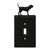 BLOOD HOUND Dog Metal Plate Cover