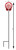 ARIZONA WILDCATS Metal Steel Red Rain Gauge Dimensions