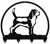 BEAGLE Dog Metal Key Chain Holder Hanger