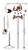 Shih Tzu Dog Weathervane Dimensions