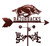 Arkansas Razorbacks Weathervane