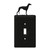 GREY HOUND Dog Metal Plate Cover