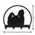 MALTESE Dog Metal Key Chain Holder Hanger Dimensions