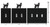POODLE Dog Metal Plate Cover Dimensions