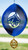 MONTANA STATE BOBCATS Collegiate Swirly Metal Wind Spinner