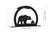 BEAR Metal Letter Holder Napkin Holder Dimensions