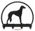 SALUKI Dog Metal Key Chain Holder Hanger