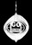 MICHIGAN STATE SPARTANS Mini Collegiate Swirly Metal Wind Spinner