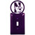 NORTHWESTERN WILDCATS Collegiate Metal Plate Cover