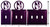 NORTHWESTERN WILDCATS Collegiate Metal Plate Cover Dimensions
