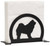 CHOW CHOW Dog Metal Letter Holder Napkin Holder