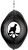 ENGLISH SPRINGER SPANIEL Circle Dog Swirly Metal Wind Spinner