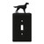 GORDON ENGLISH SETTER Dog Metal Plate Cover