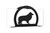 SHELTIE Dog Metal Letter Holder Napkin Holder