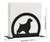ENGLISH SPRINGER SPANIEL Dog Metal Letter Holder Napkin Holder Dimensions