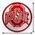 24" OHIO STATE BUCKEYES Collegiate Logo Metal Wall Art Decor Dimensions