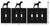 AIREDALE Dog Metal Plate Cover Dimensions
