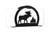 MOOSE Metal Letter Holder Napkin Holder 