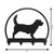 PBGV Dog Metal Key Chain Holder Hanger Dimensions