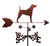 Jack Russell Dog Weathervane