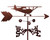 Airplane Taildragger Plane Weathervane