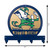  NOTRE DAME FIGHTING IRISH Metal Key Chain Holder Hanger Dimensions