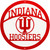 INDIANA HOOSIERS Collegiate Logo Metal Wall Art Decor