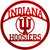 INDIANA HOOSIERS Collegiate Logo Metal Wall Art Decor
