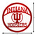 INDIANA HOOSIERS Collegiate Logo Metal Wall Art Decor