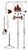 PINE TREE WILDLIFE Weathervane  Dimensions