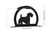 SEALYHAM TERRIER Dog Metal Letter Holder Napkin Holder Dimensions