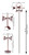LOON Flower Pot Birdhouse Steel Weathervane Dimensions