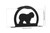 OLD ENGLISH SHEEPDOG Dog Metal Letter Holder Napkin Holder Dimensions
