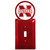 NEBRASKA HUSKERS Collegiate Metal Plate Cover