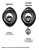 CAR MODEL A AUTO Circle Swirly Metal Wind Spinner