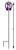 NORTHWESTERN WILDCATS Metal Steel Rain Gauge Dimensions
