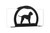 BEDLINGTON TERRIER Dog Metal Letter Holder Napkin Holder