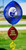 KANSAS JAYHAWKS Collegiate Collegiate Swirly Metal Wind Spinner