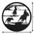 TEAM ROPER Scenic Metal Wall Art Decor Dimensions