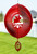 FLYING PIG Circle Swirly Metal Wind Spinner 