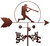 Baseball Player MLB Weathervane