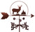 Deer Buck Wildlife Weathervane