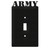 US ARMY Metal Plate Cover